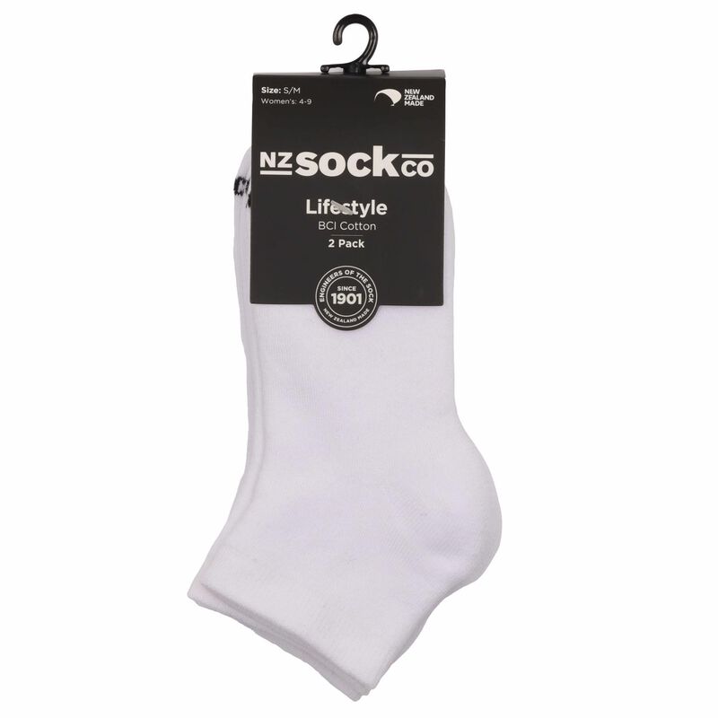 NZ Sock Co Low Cut Trainer Socks - 2 Pack image number 0