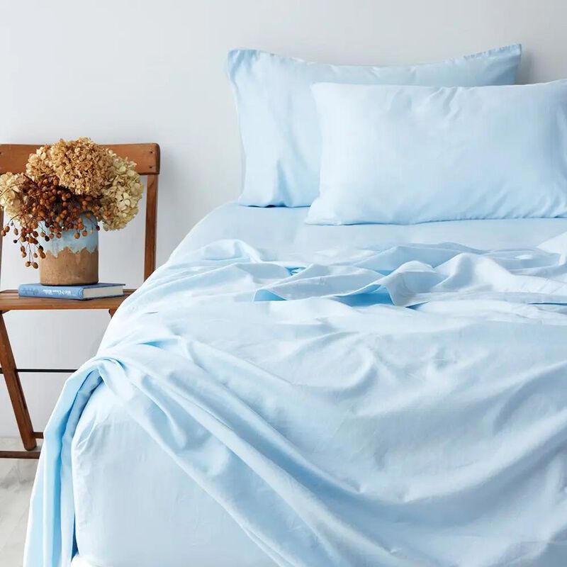 George Street Linen Soft Washed Cotton Sheet Set image number 6