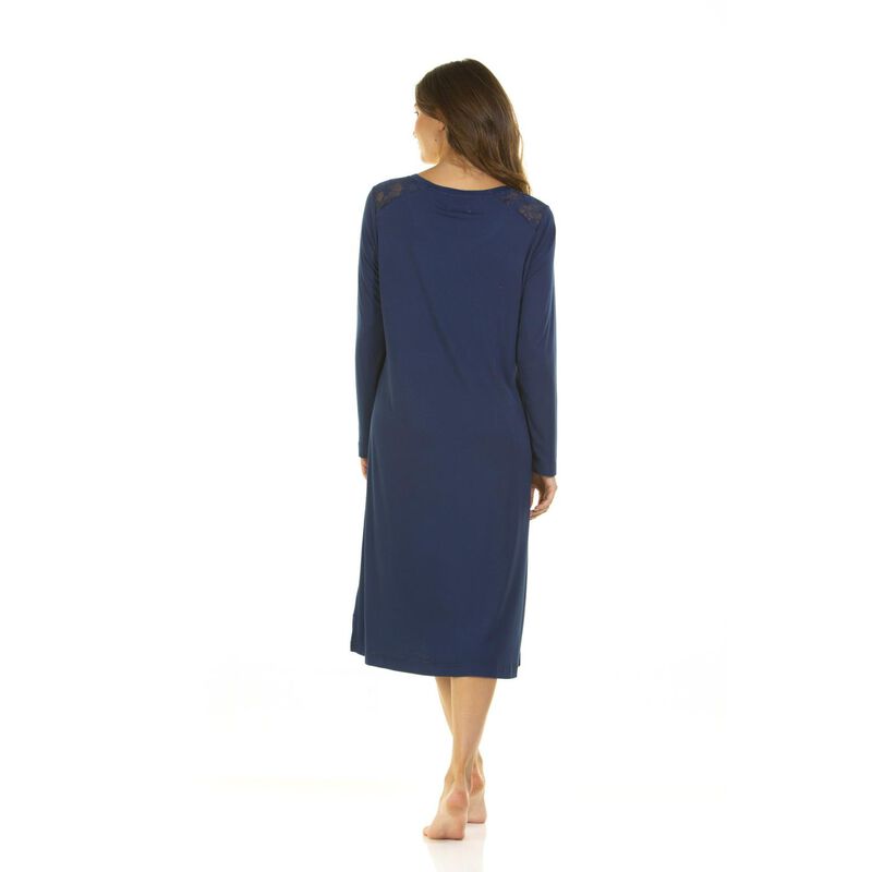 La Marquise Bamboo Lace Long Sleeve Nightdress image number 3