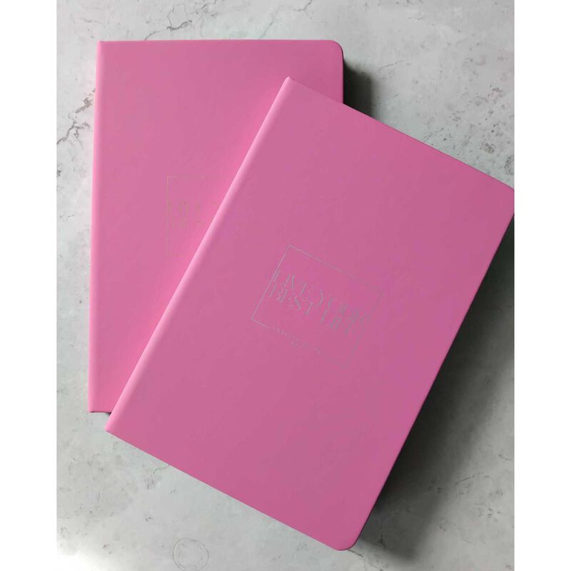 Cosette Calder Live Your Best Life Pink Notebook image number 1