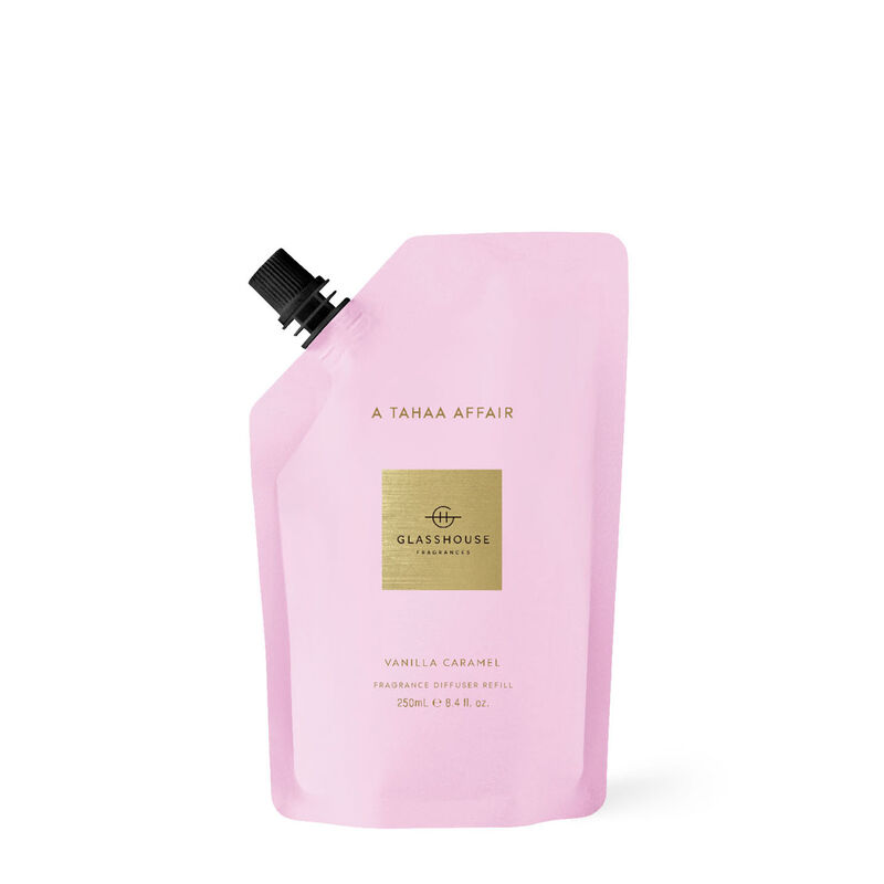 Glasshouse Fragrances 250ml Diffuser Refill Pouches - A Tahaa Affair image number 0