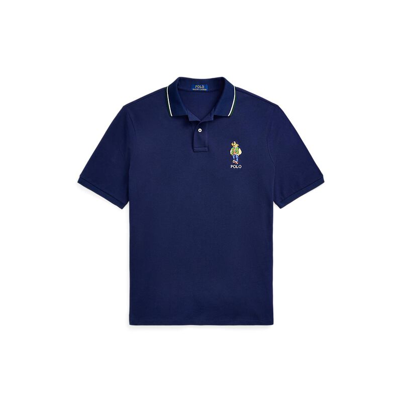 Polo Ralph Lauren Classic Fit Polo Bear Mesh Polo Shirt image number 2