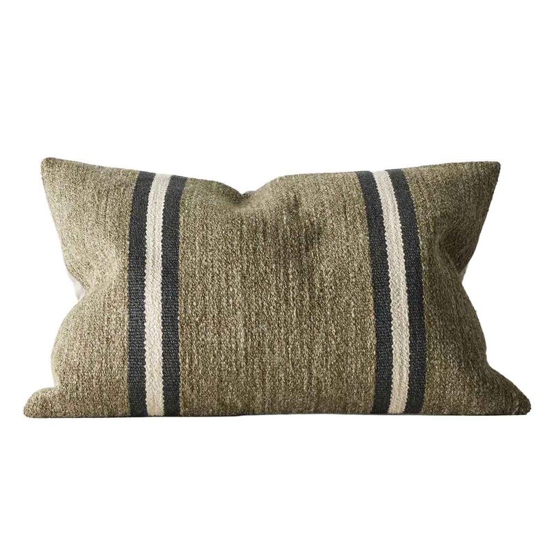 Weave Home Mila Striped Cushion With Feather Inner 40x60cm image number 0