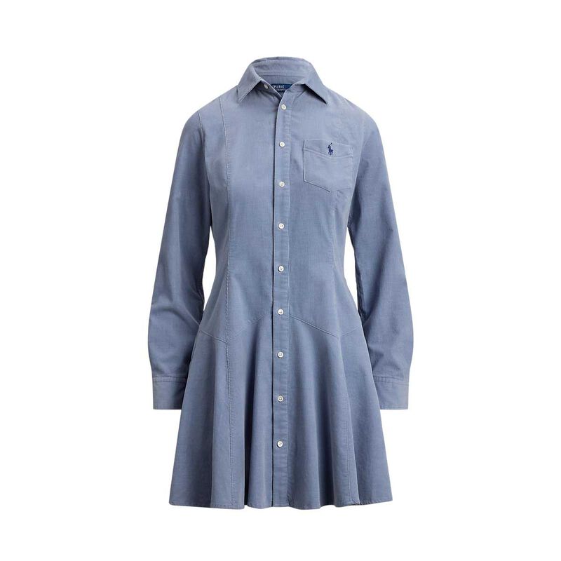 Polo Ralph Lauren Cotton Corduroy A-Line Shirtdress image number 2