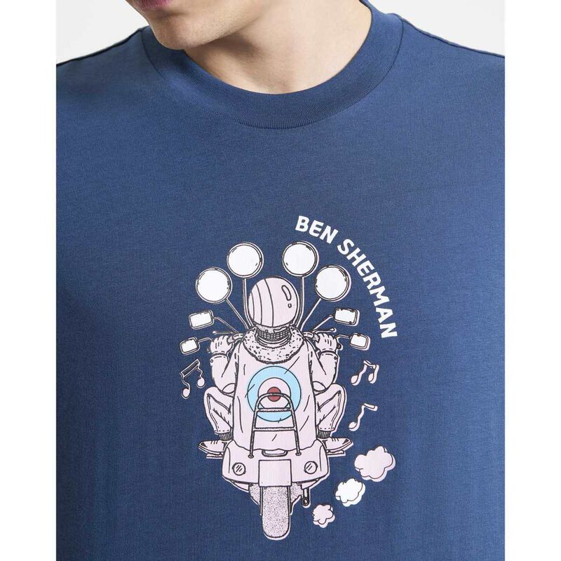Ben Sherman Mod Scooter Tee image number 2