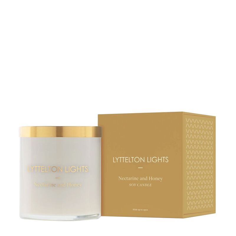Lyttelton Lights Nectarine & Honey Candle image number 0