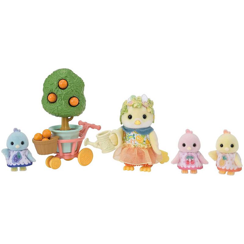 Sylvanian Families Citrus Bird Family image number 1