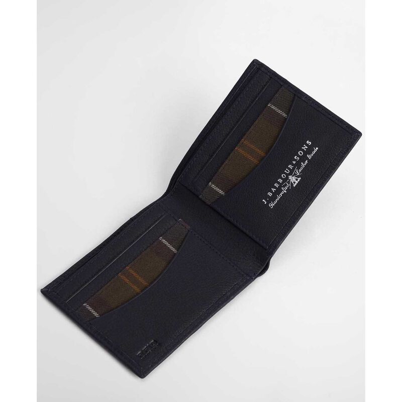Barbour Lossie Leather Billfold Wallet image number 1