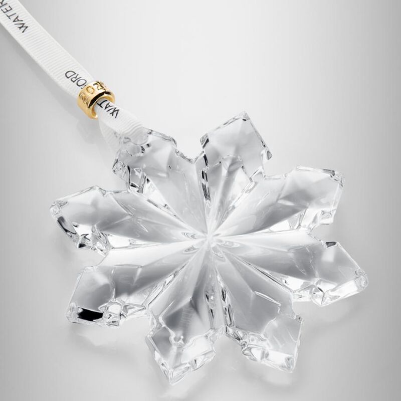 Waterford Annual Snowcrystal Ornament 2025 image number 1
