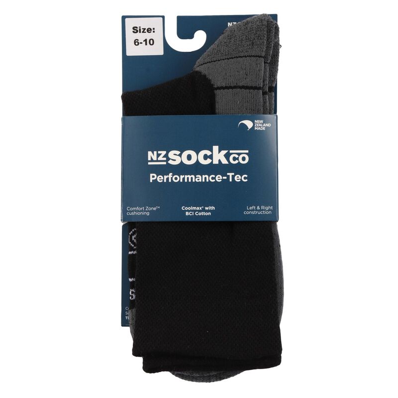 NZ Sock Co Sport Performance Tec Crew image number 0