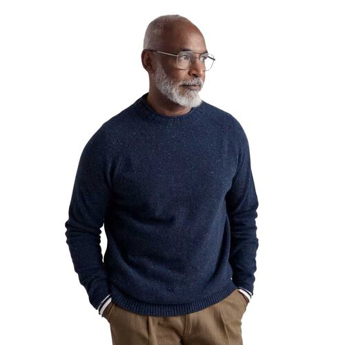 Seasalt Cornwall Mens Fitcher Jumper Cassis