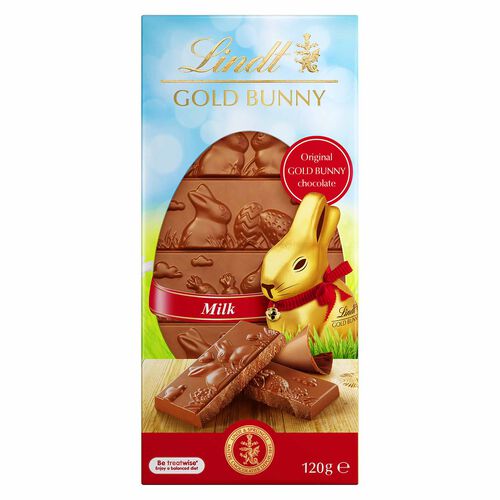Lindt Gold Easter Bunny Block 120g