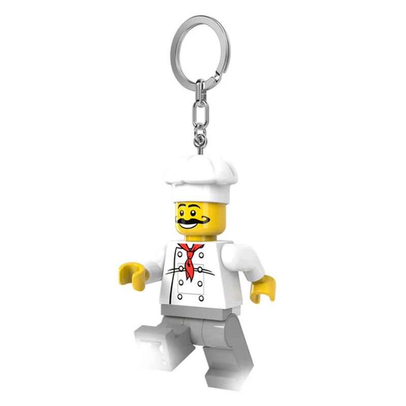 LEGO Minifigure Light Keyring Chef image number 0