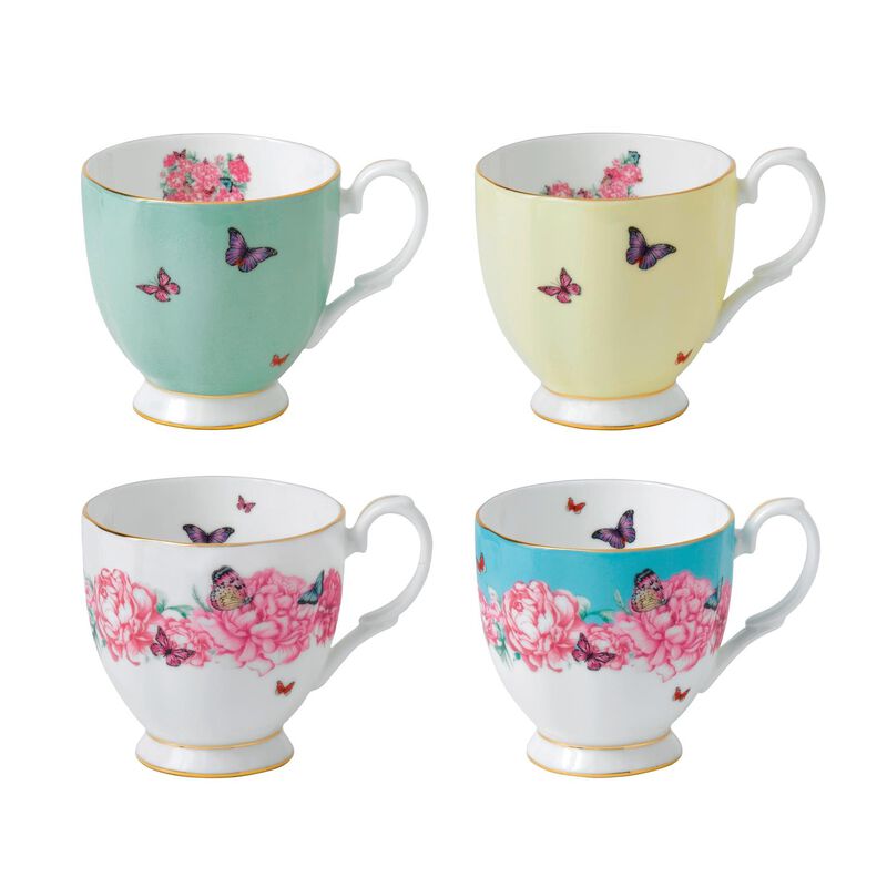 Royal Albert Miranda Kerr Set of 4 Vintage Mugs image number 0