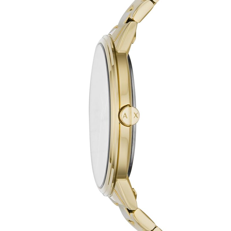 Armani Exchange Cayde Gold Analog Watch AX7119 image number 3