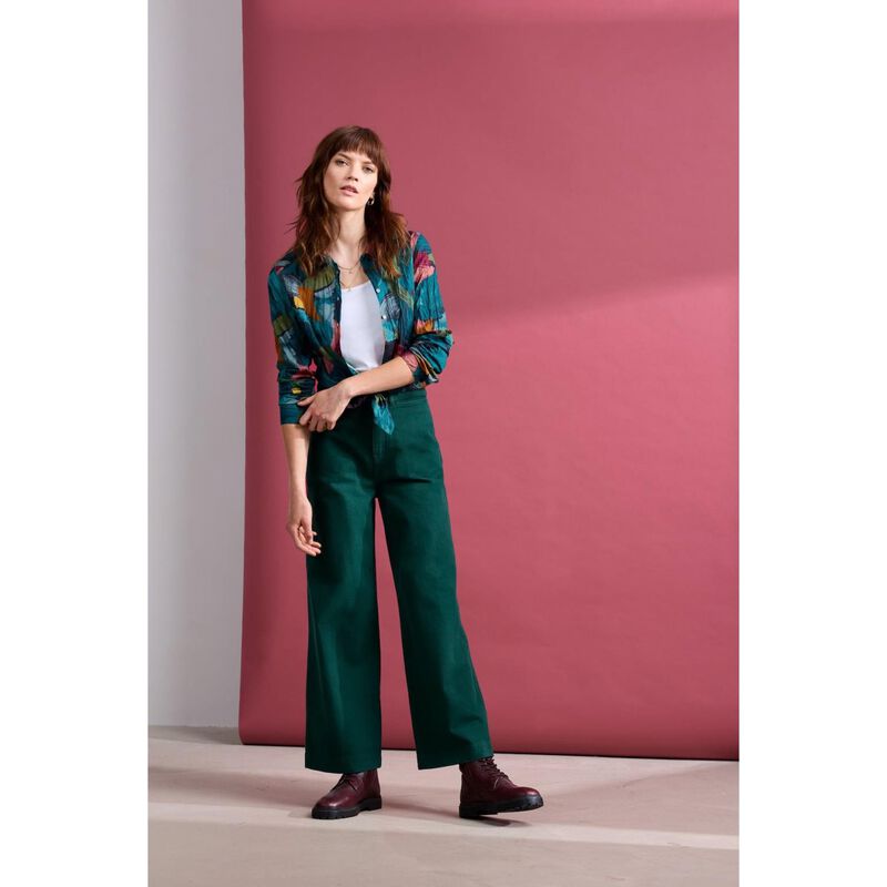Seasalt Cornwall Larissa Shirt Lelant Abstract Mix image number 3