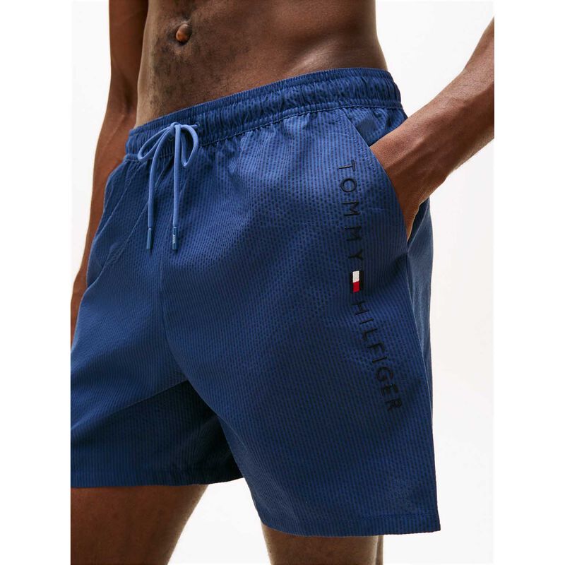 Tommy Hilfiger Original Ithaca Stripe Mid Length Swim Shorts image number 2
