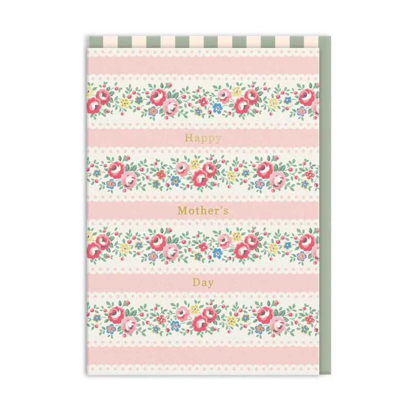 Cath Kidston Mother's Day Lace Rose Foil Card image number 0