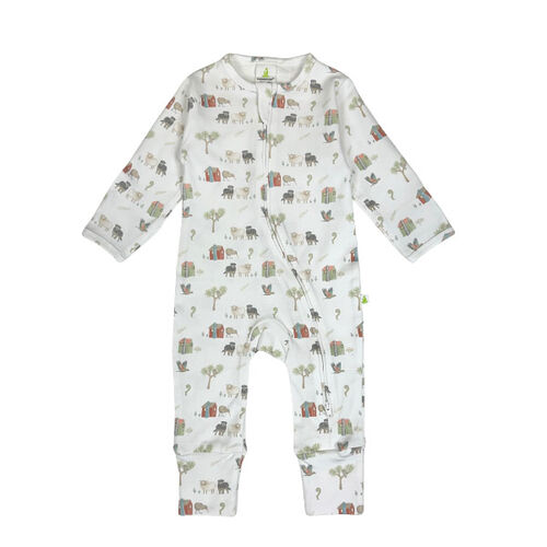 HRB Jacobi Farm Muster Long Sleeve Zipsuit