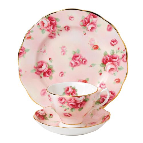 Royal Albert 100 Years Teaware Teacup, Saucer, Plate 1980