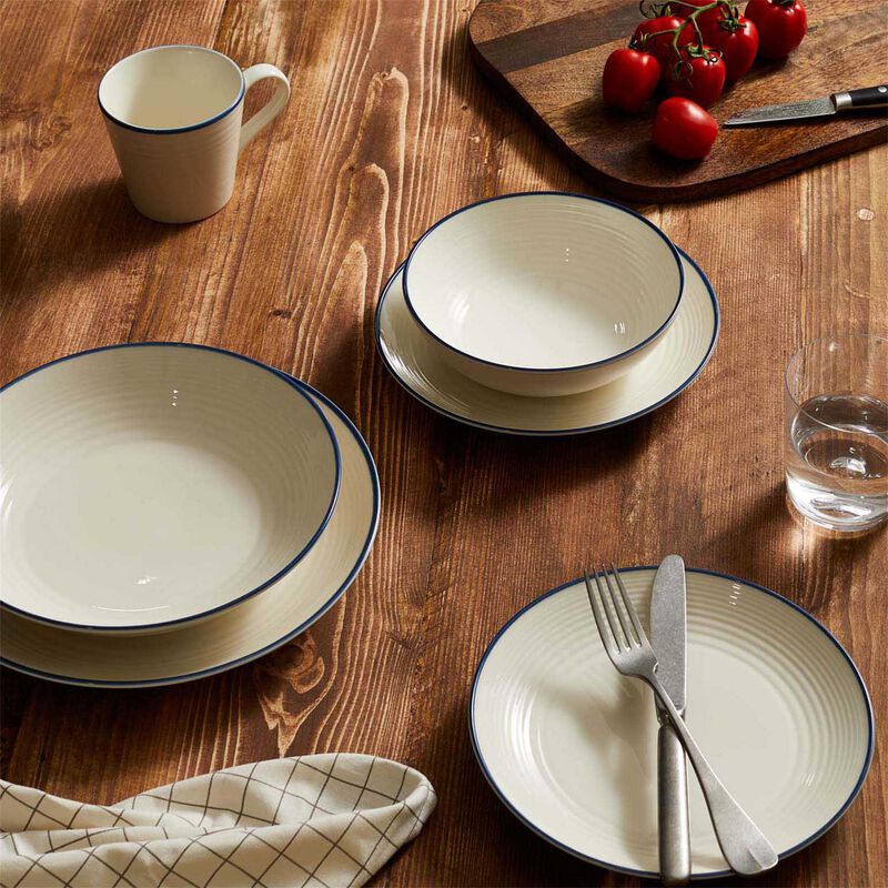 Royal Doulton Gordon Ramsay Maze Denim Line Side Plate Set of 4 image number 1