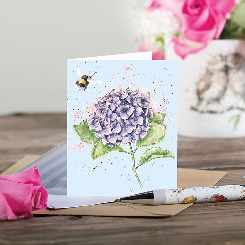 Wrendale Mini: Hydrangea Card image number 1