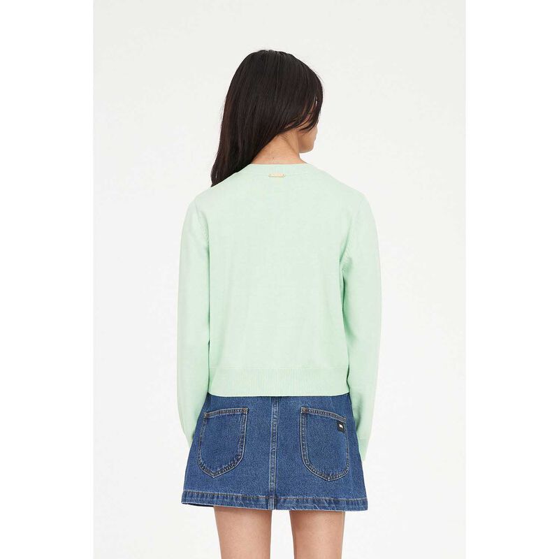 Huffer Kenzie Crop Knit Cardigan image number 1