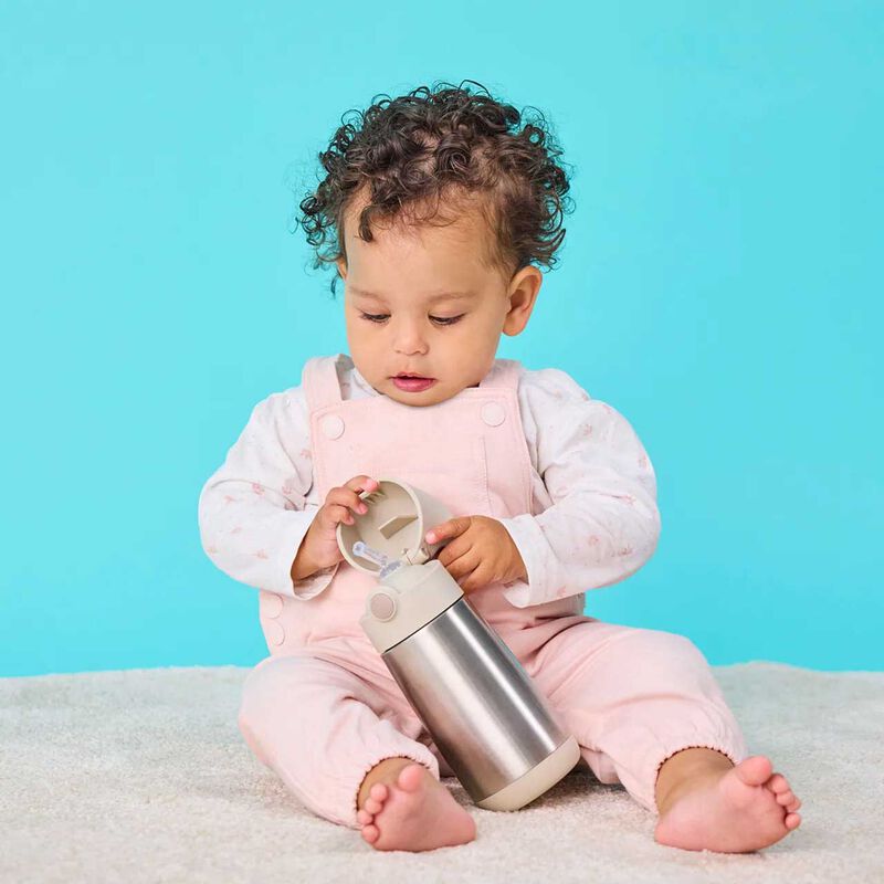 B.Box Insulated Drink Bottle 350ml - Latte image number 2