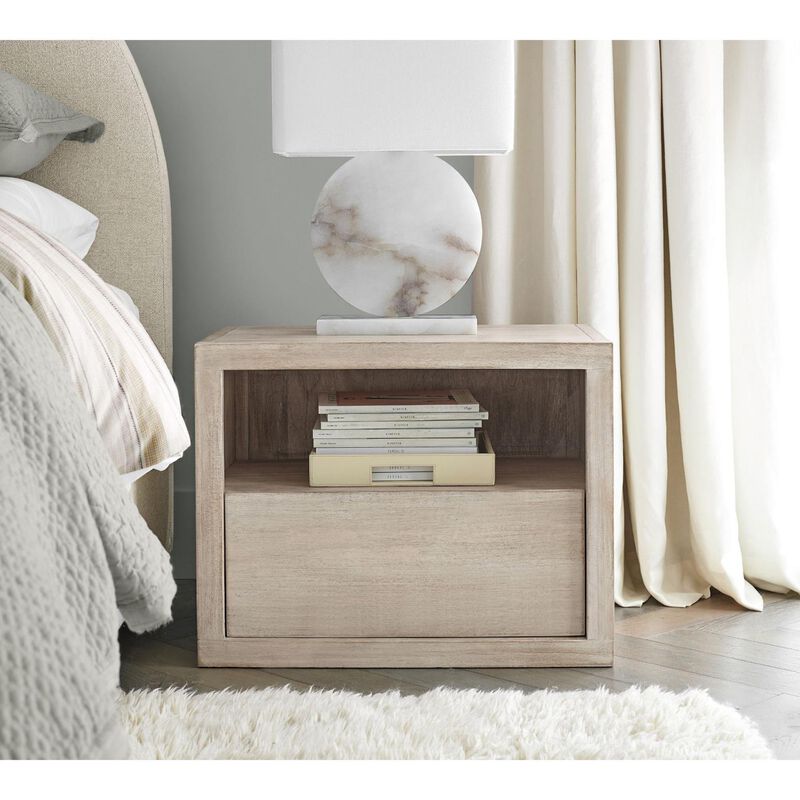 Pottery Barn Cayman Bedside Table Mango Wood image number 3
