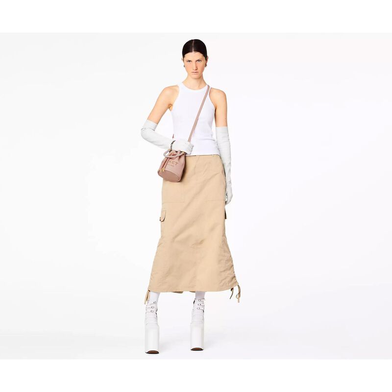 MARC JACOBS The Leather Mini Bucket Bag image number 3