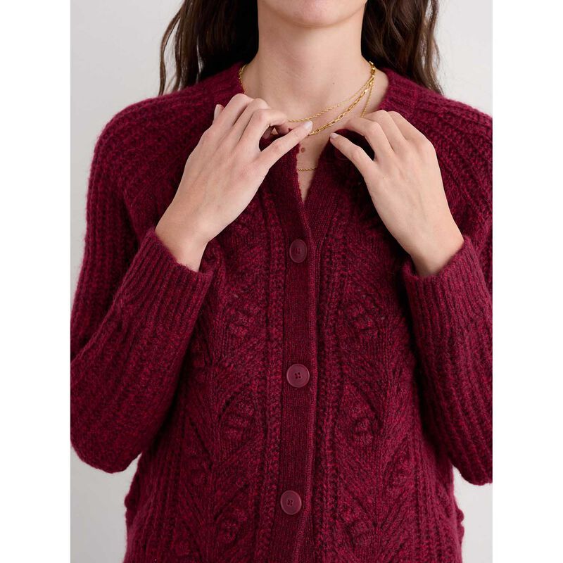 Seasalt Cornwall Sand Thistle Cardigan Jam image number 2