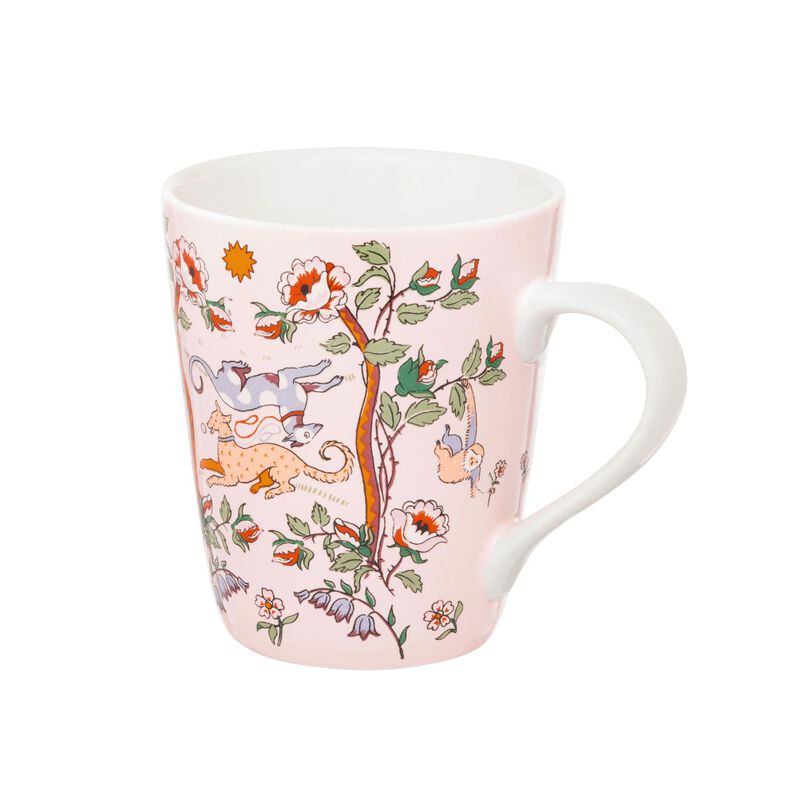 Cath Kidston Flowers And Friends Pink Stanley Mug image number 1