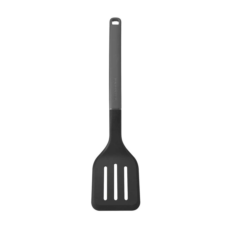 KitchenAid Classic Slotted Turner Charcoal image number 0