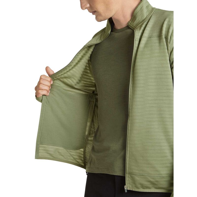 Icebreaker M Merino 300 RealFleece Descender LS Zip image number 2