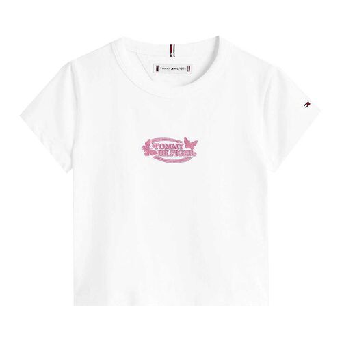 Tommy Hilfiger Butterfly Graphic Tee SS 3-7Y