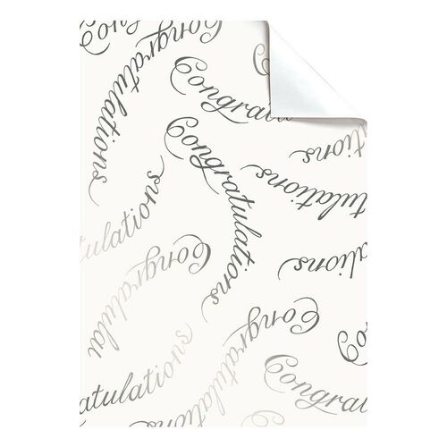 Rila White Sheet Wrap 50 x 70cm