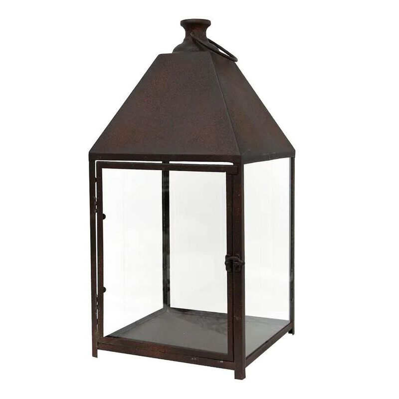 French Country Newton Rustic Lantern Large image number 0