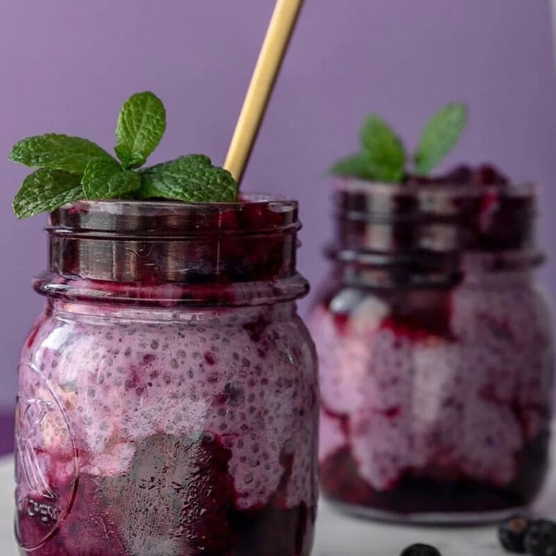 Good Puddings Blackcurrant Chia Mix 335g image number 1