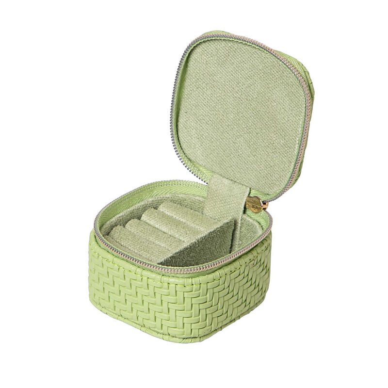 Tonic Herringbone Mini Cube Pistachio image number 2