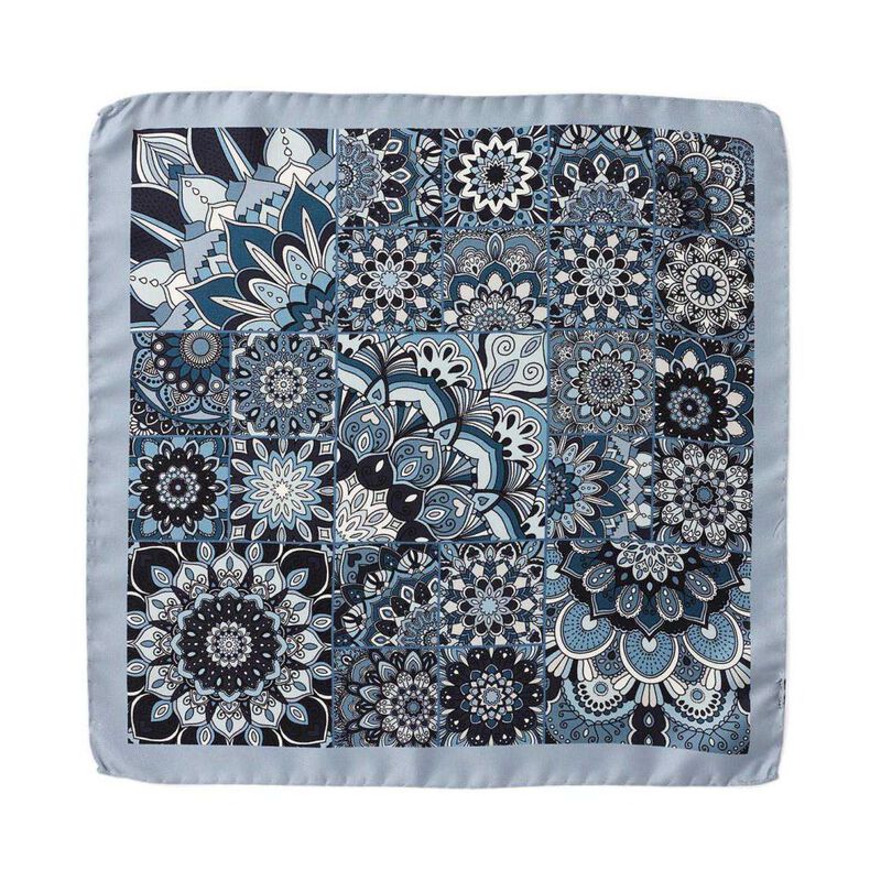 Gibson Mandalas Pocket Square image number 1