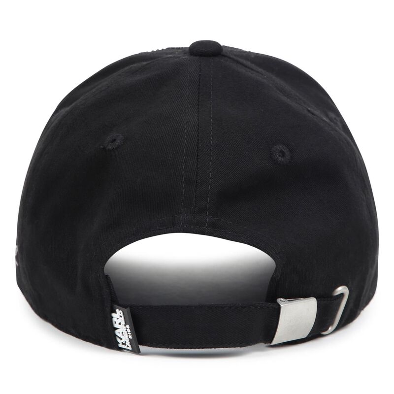 Karl Lagerfeld Sparkle Cotton Baseball Cap 54 - 58 image number 2