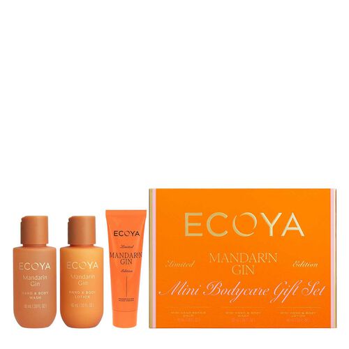 ECOYA Mandarin Gin Mini Bodycare Set