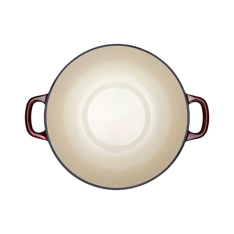 Maxwell & Williams Cast Iron Round Casserole Merlot 28cm/6.2L Gift Boxed image number 1