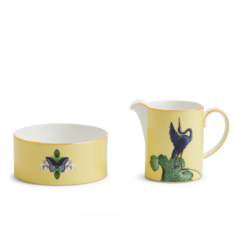 Wedgwood Wonderlust Waterlily Sugar & Creamer image number 0
