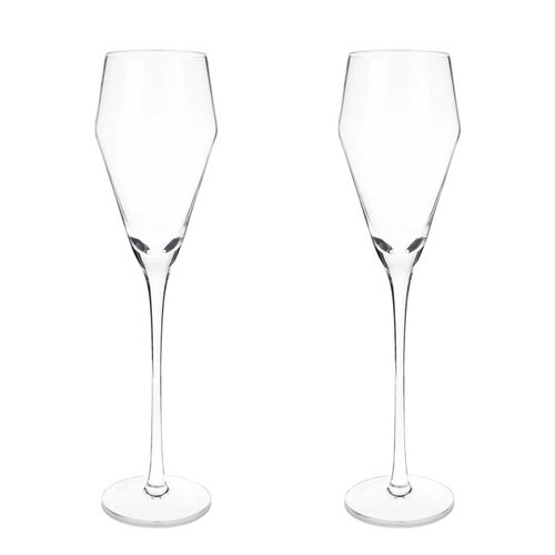 Viski Raye Prosecco Glasses