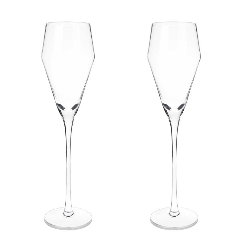 Viski Raye Prosecco Glasses image number 0