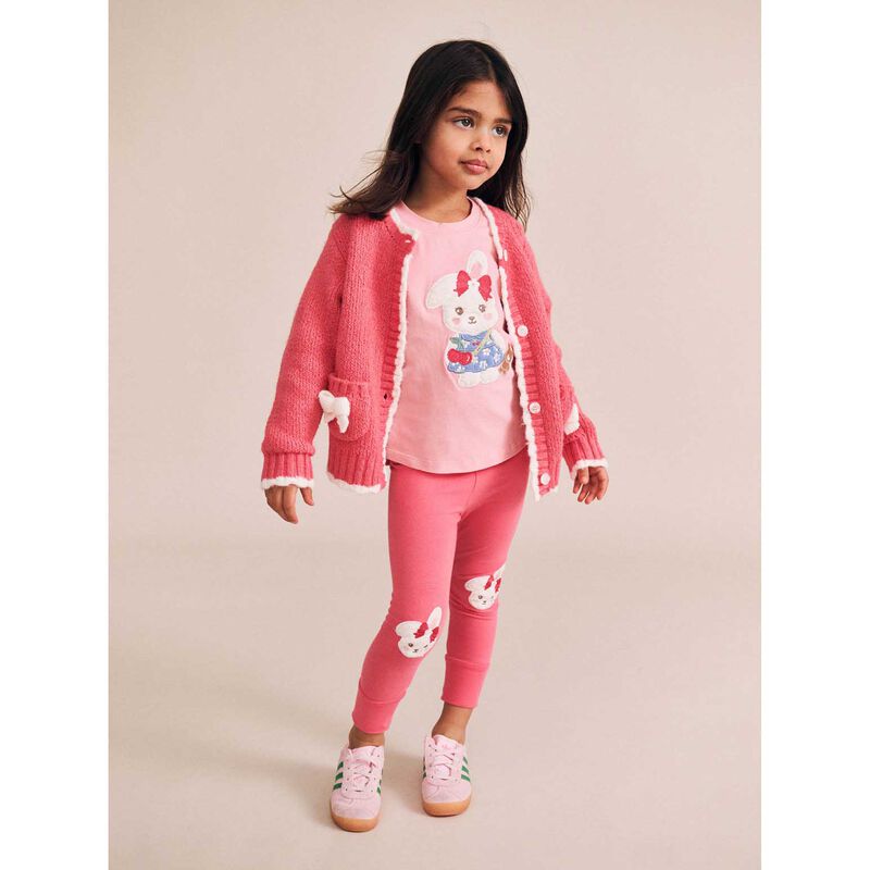 Huxbaby Crochet Bow Cardi 3-5Y image number 3