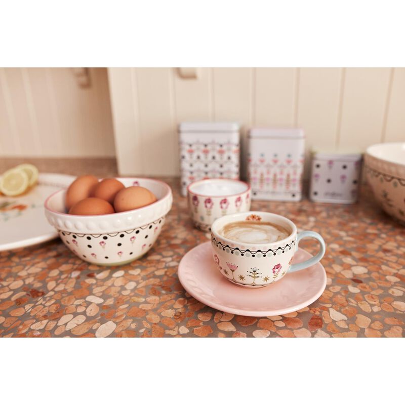 Cath Kidston Painted Table Teacup & Saucer Set image number 2