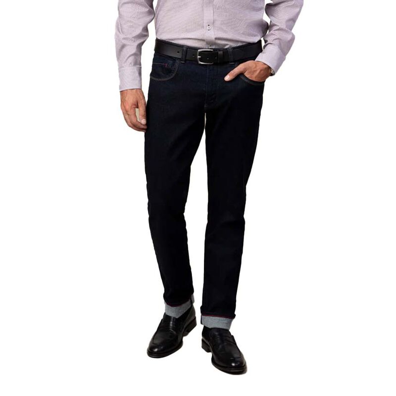 Rembrandt Austin Jean Dark Indigo Rinse Wash image number 0