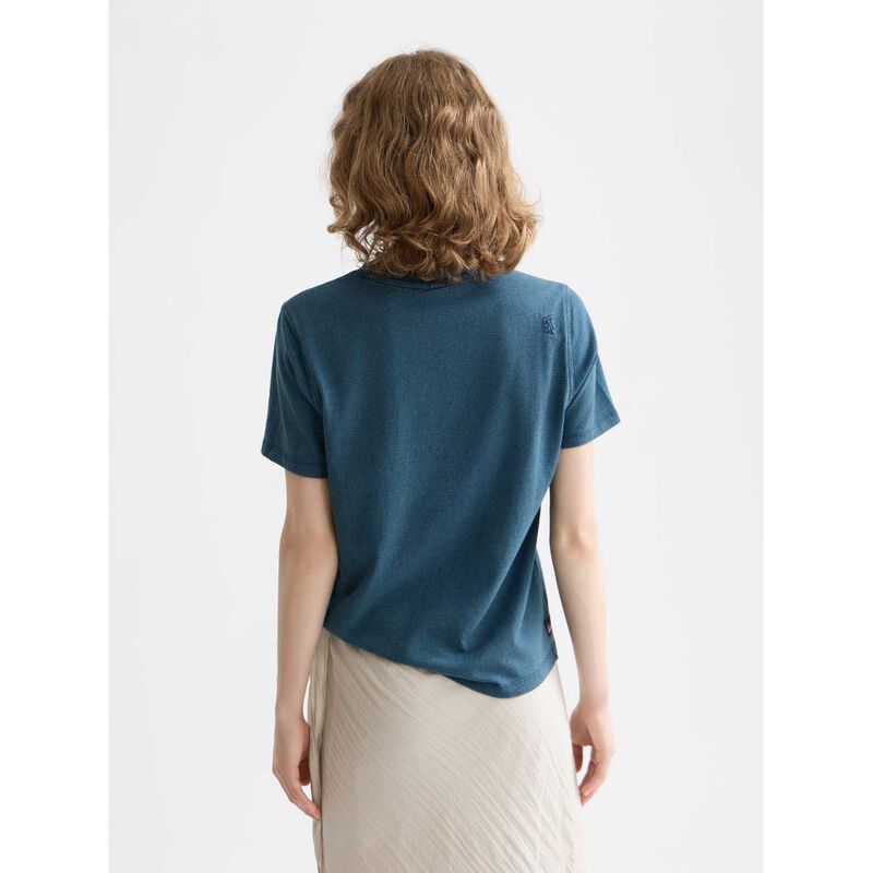 Scotch & Soda Indigo Graphic Regular Fit T-Shirt image number 1